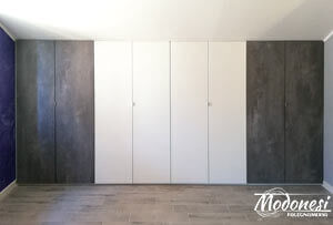 Armadio per mansarda