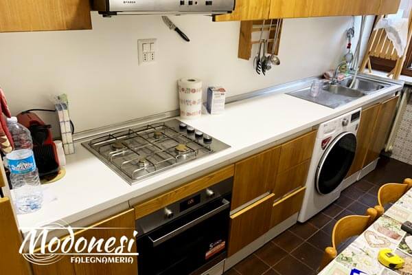 Cucina Lineare Moderna Su Misura Milano Cucina Prima