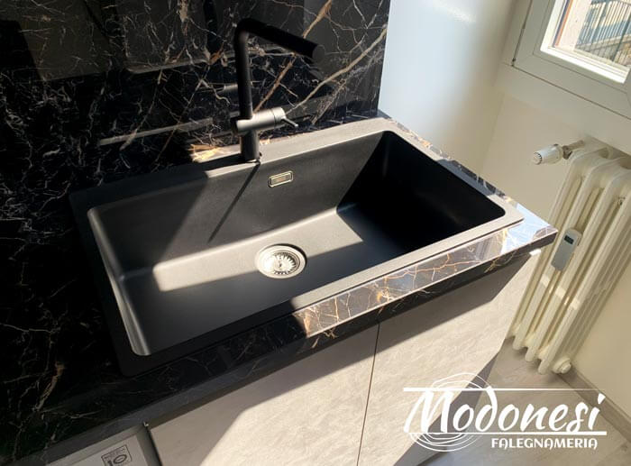 Cucina Lineare Moderna Su Misura Milano