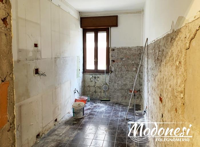 Cucina Lineare Moderna Su Misura Milano Ristrutturazione 02