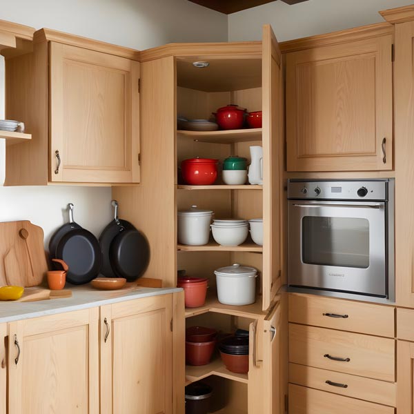 Dispense per Cucine Milano: dispense classiche di legno