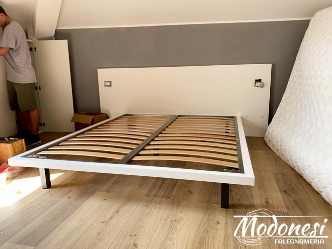 Letto su misura Milano: montaggio letto in stanza Letto su misura Milano: montaggio letto in stanza