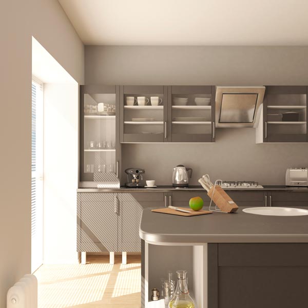 Piani Cucina su Misura Milano: Render 3