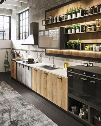 Stili Di Arredamento Casa Industriale 01