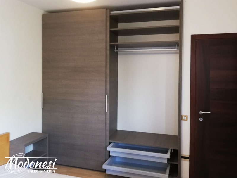 Armadio Su Misura Per Nicchia In Una Casa A Settimo Milanese Finito 03