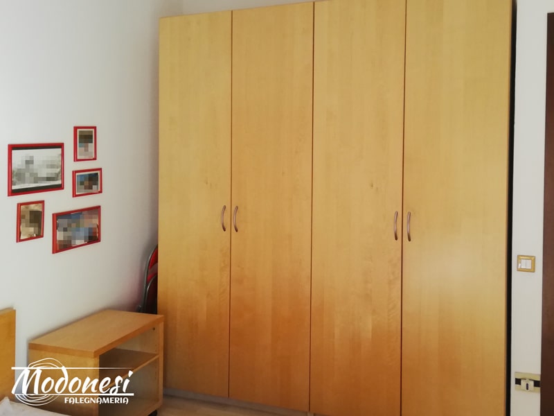 Armadio Su Misura Per Nicchia In Una Casa A Settimo Milanese Prima 01
