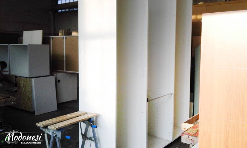 Cucina Bifacciale In Osb Laboratorio 02