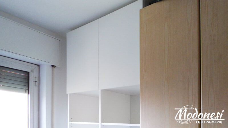 Armadio Multiuso Su Misura Per Una Casa A Milano Pero Finito 01
