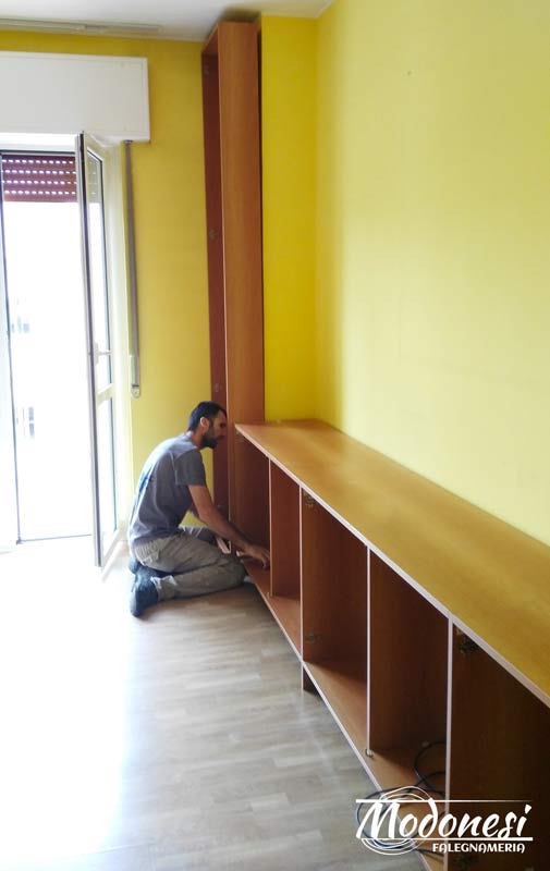 Libreria Boiserie Su Misura Avvocato Milano 02