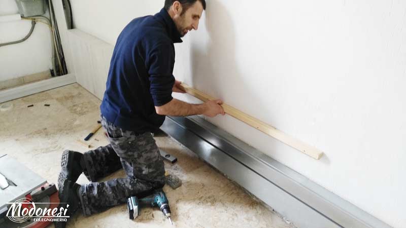 Mobile Copri Contatori Condominio Milano Messa In Opera 03