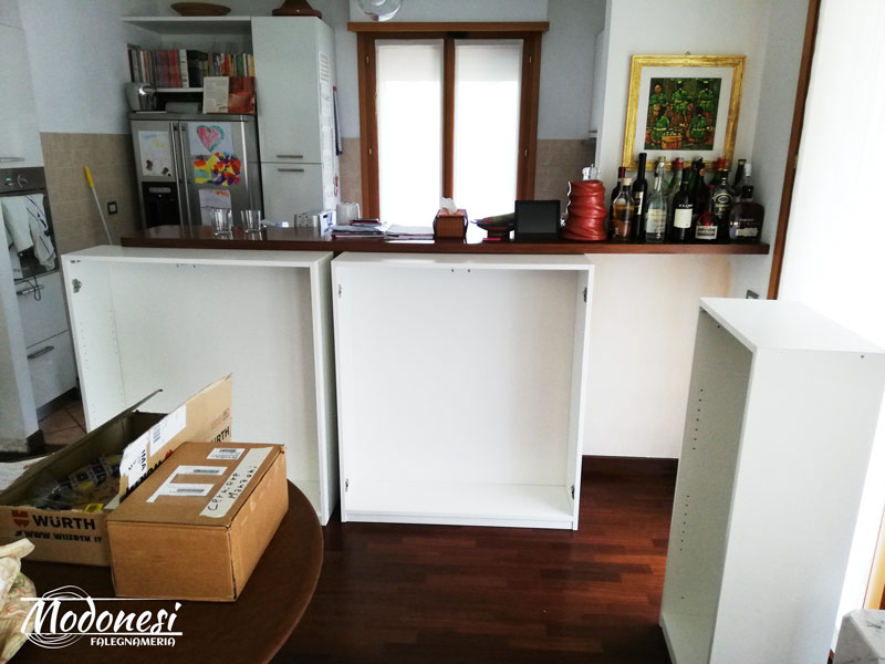 Mobile Credenza Su Misura Per Un Appartamento A Milano Applicazione 02