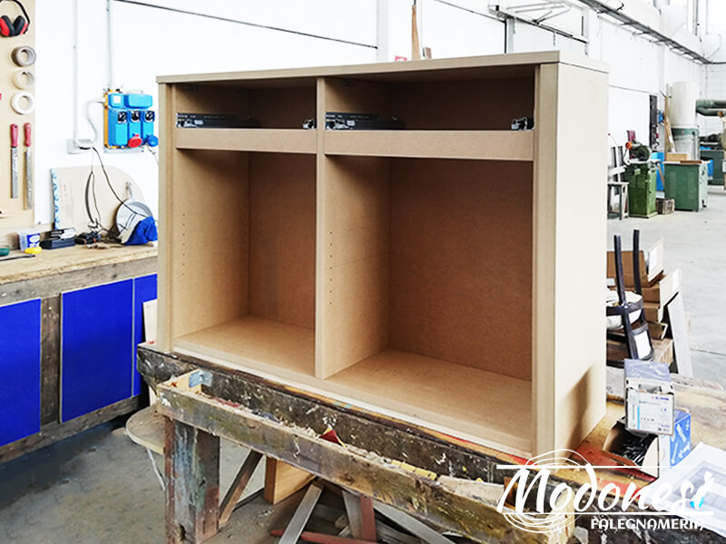 Mobile Libreria Verde Per Lo Studio Di Un Avvocato A Milano Lab 04