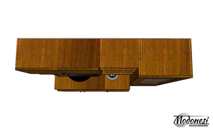 Mobile Su Misura Soggiorno Milano Trenno Render 02