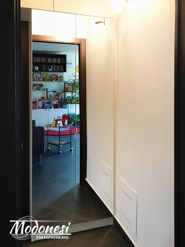 Scarpiera Su Misura Con Sopralzo Porta Casa Milano 04