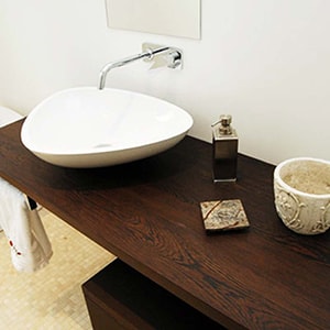 Mobili da bagno su misura in legno